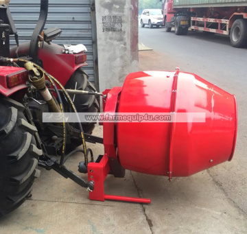 tractor mounted hydraulic motor driven cement mixer concrete mixer
