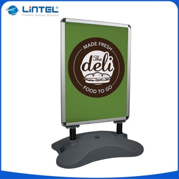 Large water based advertising poster board,plastic poster board,sandwich poster board