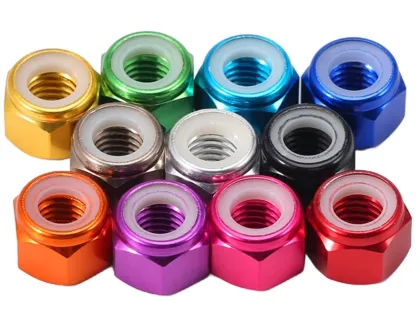 Aluminum Hex Nylon Insert Lock Nuts
