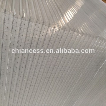 Multiwall polycarbonate hollow board multiple panel X structure pc plastic sheets