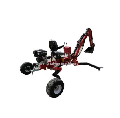 China Manufacturer High Efficiency Backhoe Towable