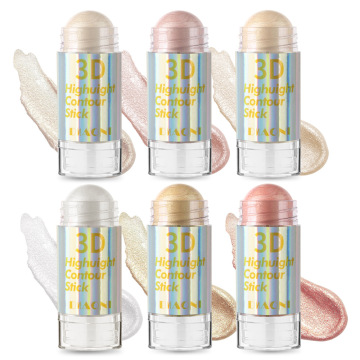 Vegan Shimmer Highlighter Smooth Contour Makeup Bronzer Stick Highlight Stick