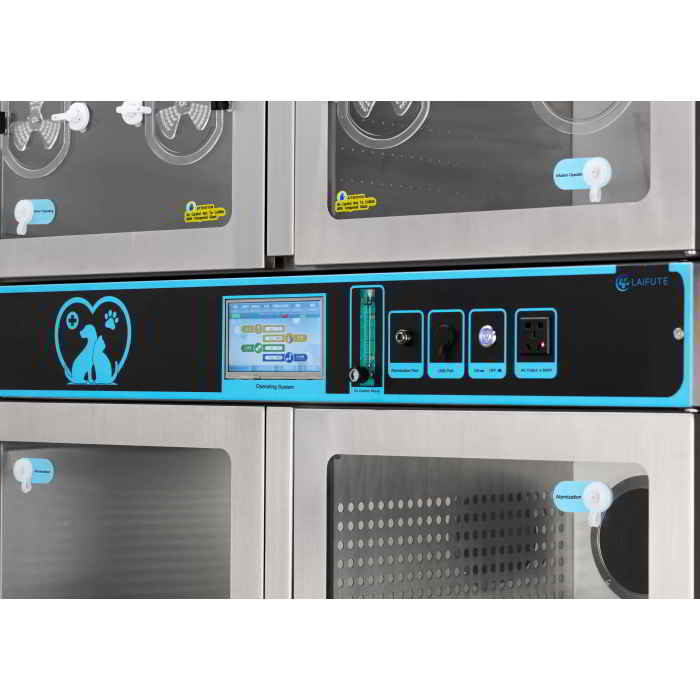 Sistema abrangente de monitoramento de UTI animal