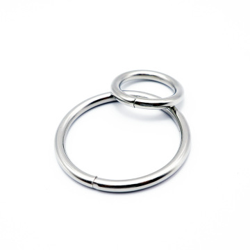 Factory Direct Stainless Steel Welded Rings: Ideal for Camping Belts & Luggage Hardware Accessories