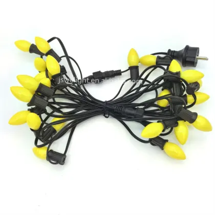 C7 Colored Incandescent Bulbs for Christmas Lights