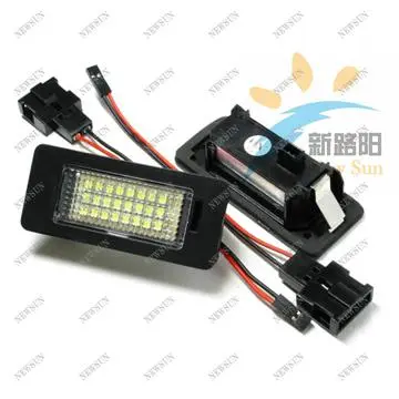 Waterproof 24SMD Car light LED License Plate Lamp for Audi Q5 A4 S5