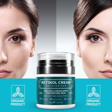 Geavanceerde anti-verouderde collageengezicht Moisturizer met hyaluronzuur en retinol