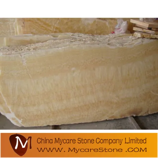 Honey onyx slab