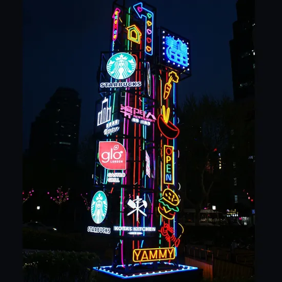BUSINESS ADVERTISEMENT NEON SIGNS