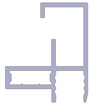 Sunrise tile right Aluminum Frame-423