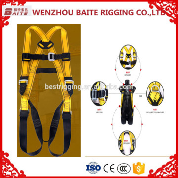 Wholesale Full Body European Safety Harness With Shoulder Waist And Leg Support ,Aerial Work Fall Prevention Safety Belts