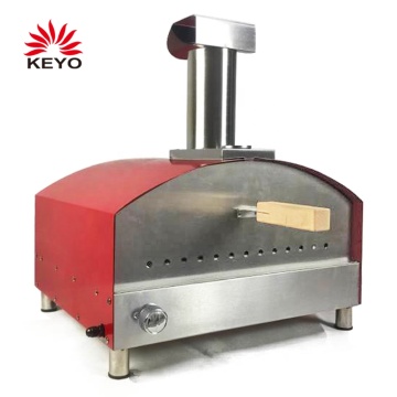 KEYO 13,000 BTUs Indoor Outdoor Portable Gas Pizza Oven With 13 Inch Pizaa Stone