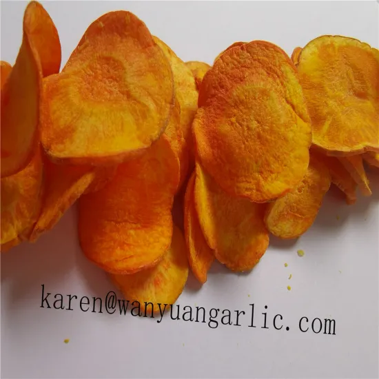 Crunchy crunchy sound vf carrot chips