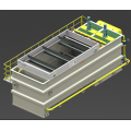 Large processing capacity and high air flotation