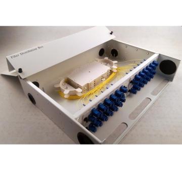 48 Cores Aluminum Fixed Fiber Optic Patch Panel Optical Distribution Frame
