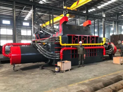 scrap aluminum copper baler machine
