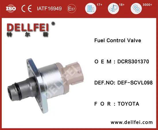 Diesel Fuel Scv Valve DCRS301370 for TOYOTA
