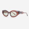 Retro Cat Eye small Acetate Women's Sunglasses 23A8086