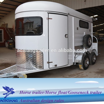 cheap tow horse trailer with horse fence