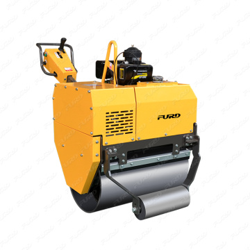 Fyl-750 Mini Compactor Walk خلف أسطوانة طريق الاهتزاز اليدوي