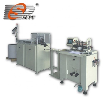 Automatic In-Line Double Wire Forming & Book Binding Machine