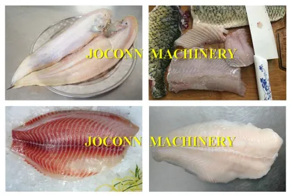 Commercial Fish Skinning Machine for Salmon and Basa Fillets