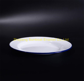 ST-P022/023 cast iron enamel shallow plate
