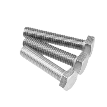 Direct Deals: Comprehensive Collection of Metal Hex Bolts and Nuts with Zinc Finish and Stainless Steel Hexagonal Fasteners