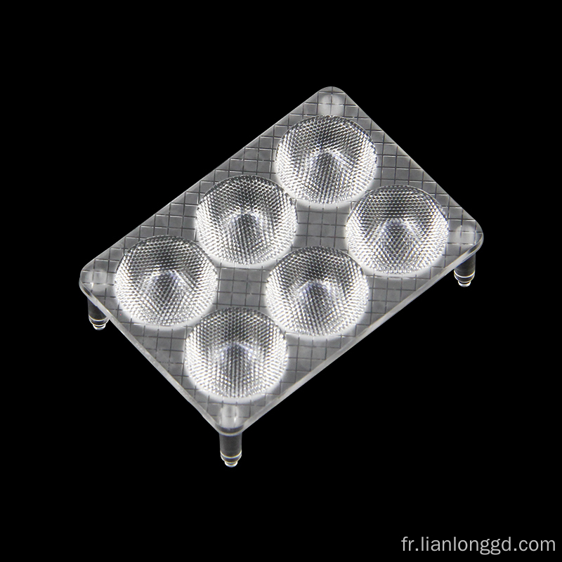 Plastic 6-en-1 Infrarouge Lens d'infrarouge