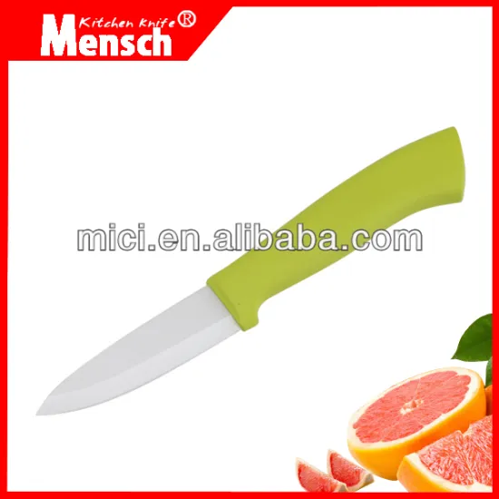 3 inch Safe and Healthy Ceramic camping knife with comfortable handle