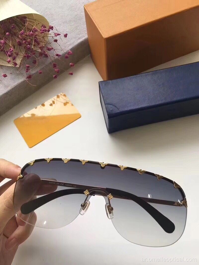 نظارات شمسية باطار اسود