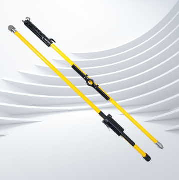 Fiberglass Sectional Extended Shotgun Hot Stick 10ft-12ft