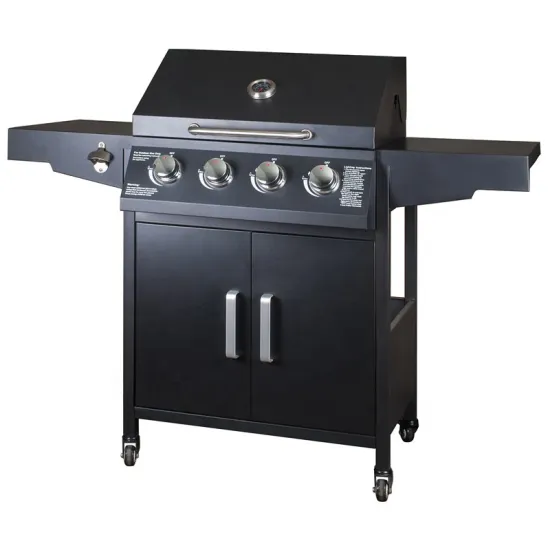 4 Burners Backyard Outdoor Patio 48000BTU  BBQ Barbecue Gas Grills With Stainless Steel Burners  ETL Certificated