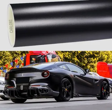 satin metallic dark grey car vinyl wrap