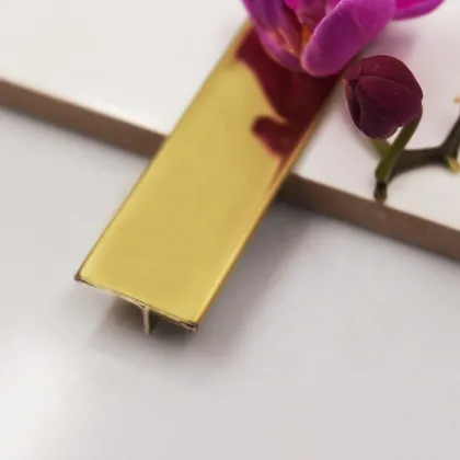 Modern Metal Stainless Steel Tile Trim Transition Strips for Flooring