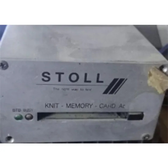 Durability and Automation: Exploring STOLL Knitting Machine Parts with an Electronic Card Reader Model 300853
