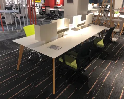 Modern European Simple Wood Workstation