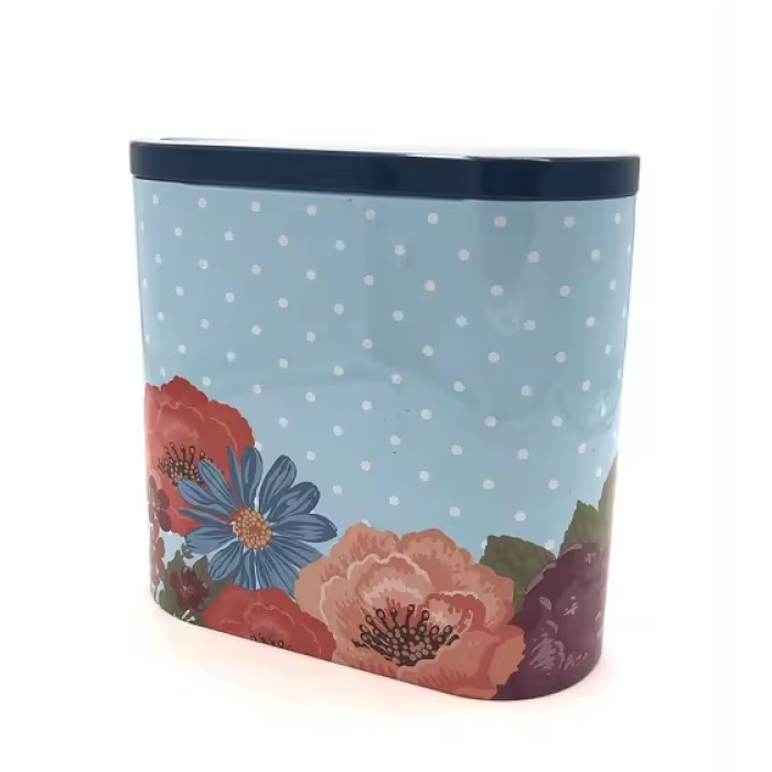 DADI Charming Oval Gift Box Irregular Tin Can