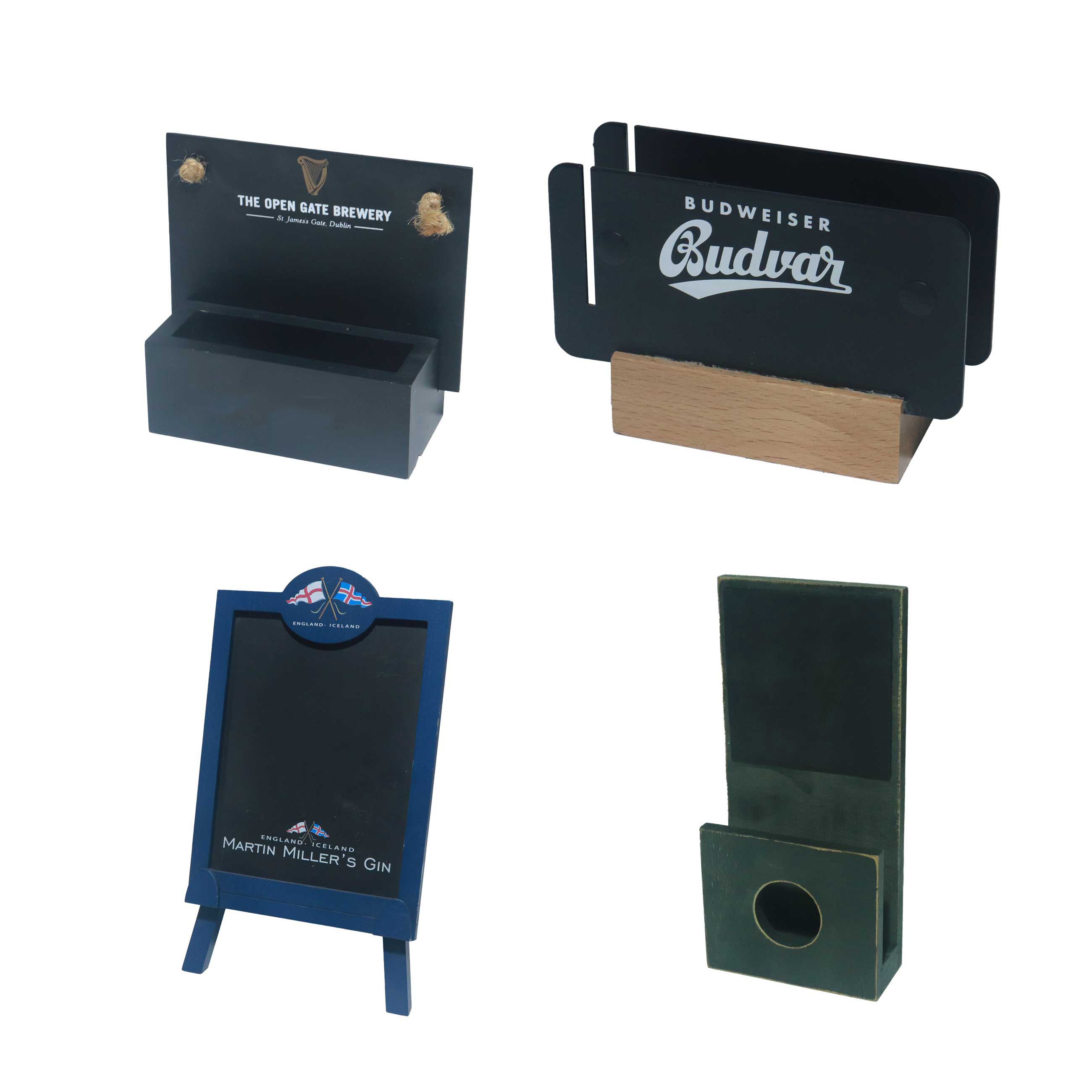 Personalized Logo Tabletop Restaurant Menu Display Holder A4 A5 A6 ...