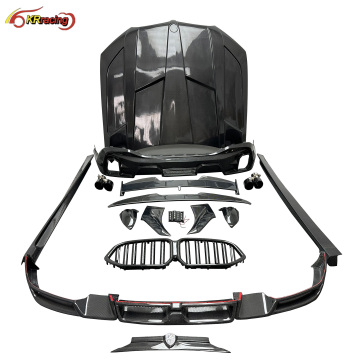 BMW X6 G06 Larte Style Carbon Fiber Body Kit with Hood Spoiler Accessories
