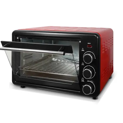 16L Chicken Pizza Convection Oven: Multifunctional Domestic Top Cupboard Toaster Oven