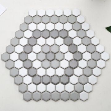 Foshan Hexagonal Mosaic Ceramic Tiles