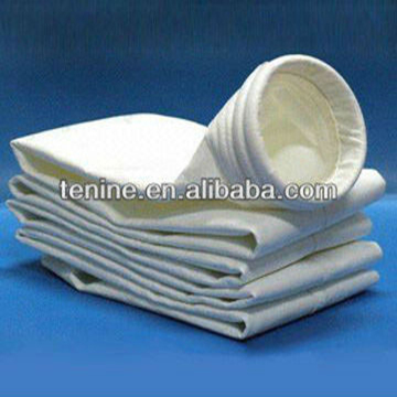 Polyester filter fabric for dust collection bag