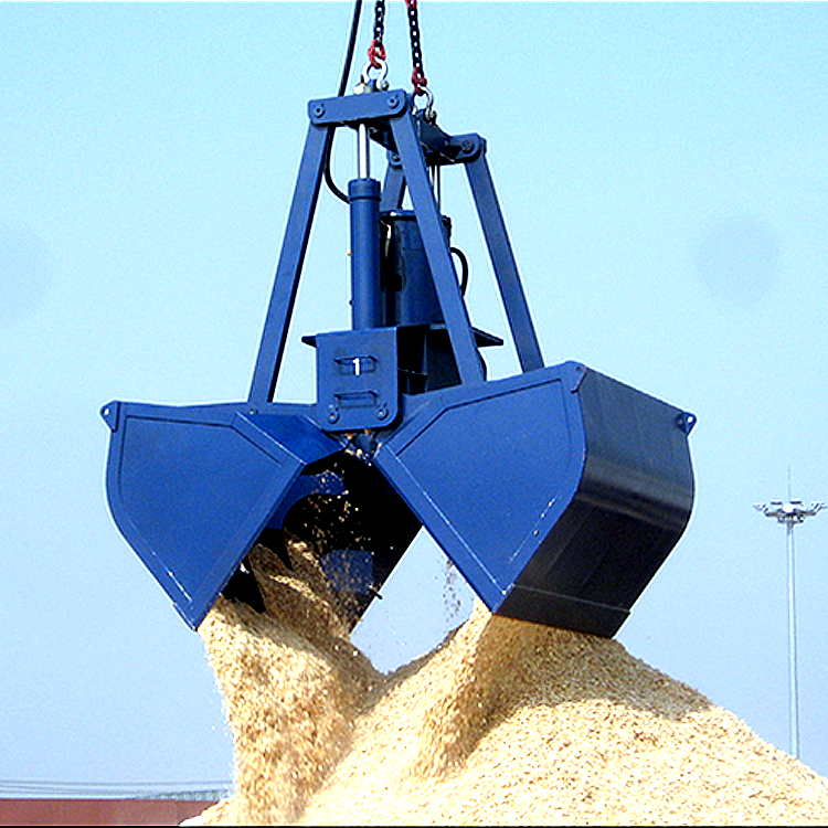 Electric Hydraulic Multivalve Grab Bucket for Scrap Steel, Iron, and Material Handling