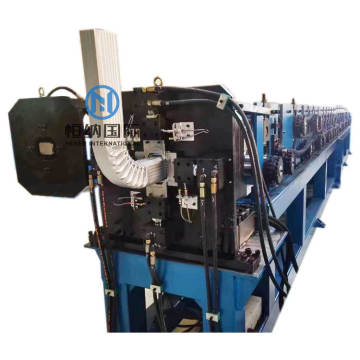 Steel Rain Water Gutter and Downspout Cold Roll Forming Machinery