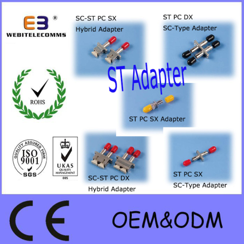 St Fiber Optic Adapter, St Adapater, Fiber Optic St Adapter