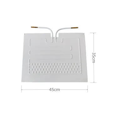 High-Quality 45cm x 35cm Roll Bond Evaporator for Refrigerator Spare Parts