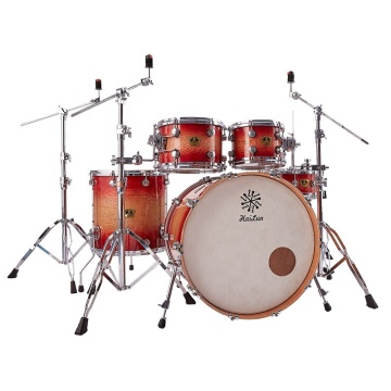 Hailun Concert Series Oak Jazz Drum Set for Beginners - 5 Drums & 4 Cymbals
