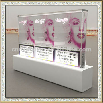 Acrylic cigarette display case