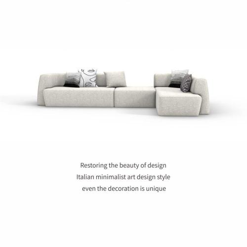 fabric sofa set L-shaped sofa sectional sofa modular sofa set Supplier